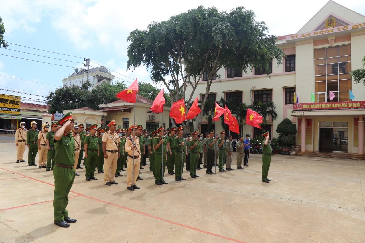 Huyện Krông Năng: Lễ ra quân hưởng ứng tháng hành động phòng, chống ma túy năm 2023